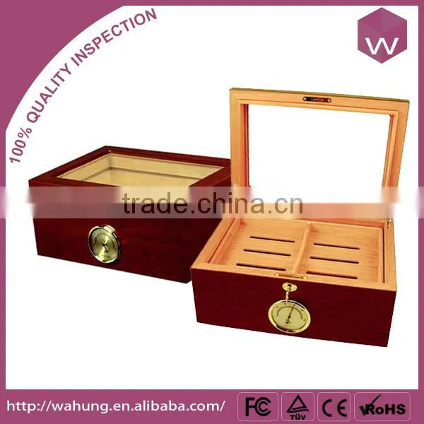 Small Best Quality Cigar Humidors for Sale With Window photo-2