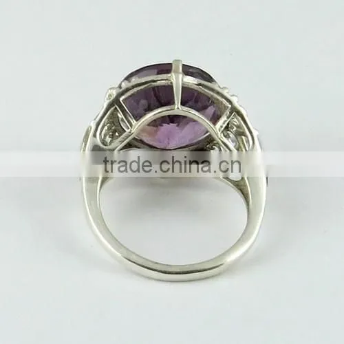 Off The Vine !! Amethyst 925 Sterling Silver Ring, Online Silver Jewelry, Silver Jewelry photo-5