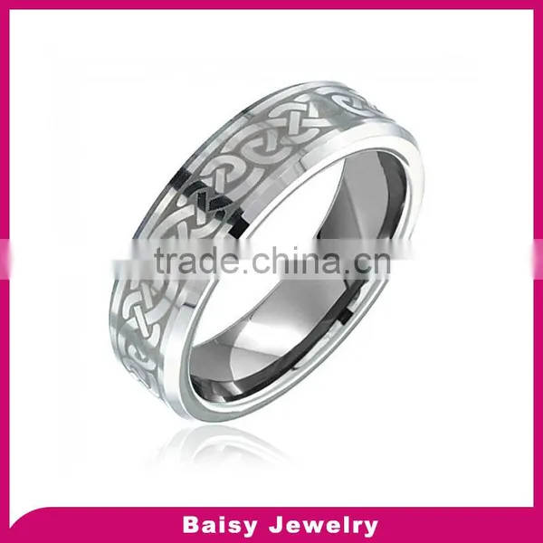 Love Style Tungsten Carbide Celtic Ring Wholesale
