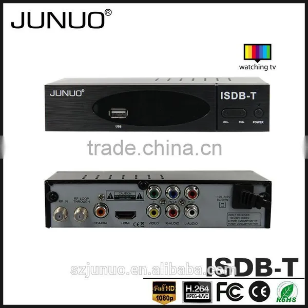 JUNUO China Factory 2016 OEM New Quality Full hd Strong Tuner Mstar Ecuador tv Decoder Set Top Box Isdb-t photo-2