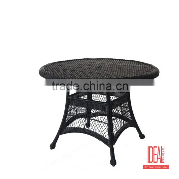 TB023 Round Rattan Wicker Dining Table photo-2