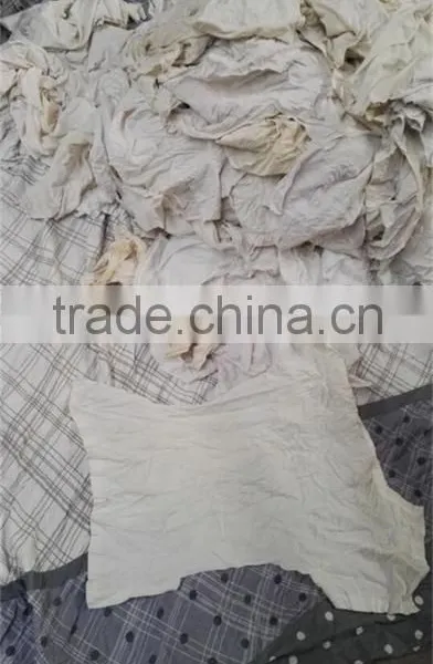 Industrial Wiping Cotton Waste White Rags photo-3