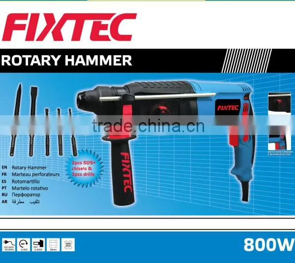 FIXTEC 800W Hammer Tool Rotary Hammer Spare Parts for Hammer Drill photo-2