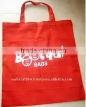 Best-selling Red Color Promotional Cotton Bag