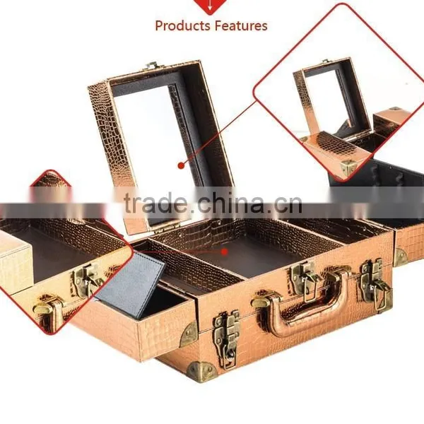 2015 New Fashion Whole World Cosmetic Vanity Case photo-3