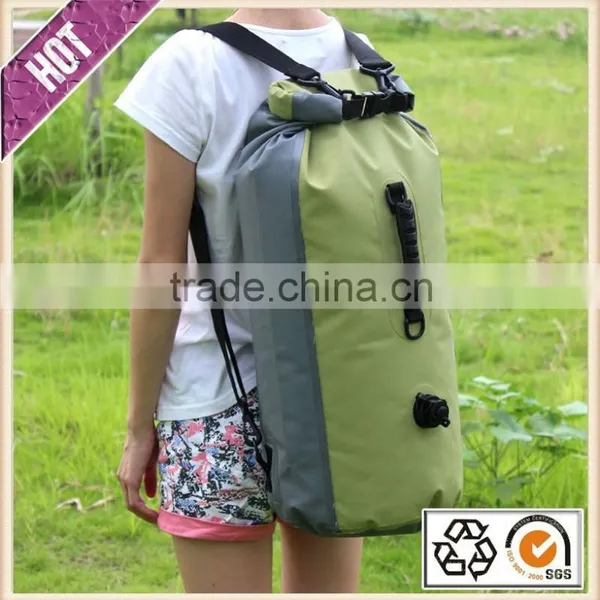 Customer Logo Portable Waterproof Duffel Dry Bag for Swimming With Strap 20L photo-3