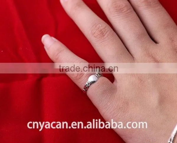 2015 Trendy Design Jewelry Of 925 Sterling Silver Open Ring photo-2