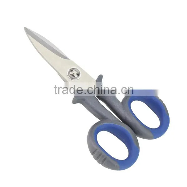 Soft Grip Handle Electrician Scissors photo-6