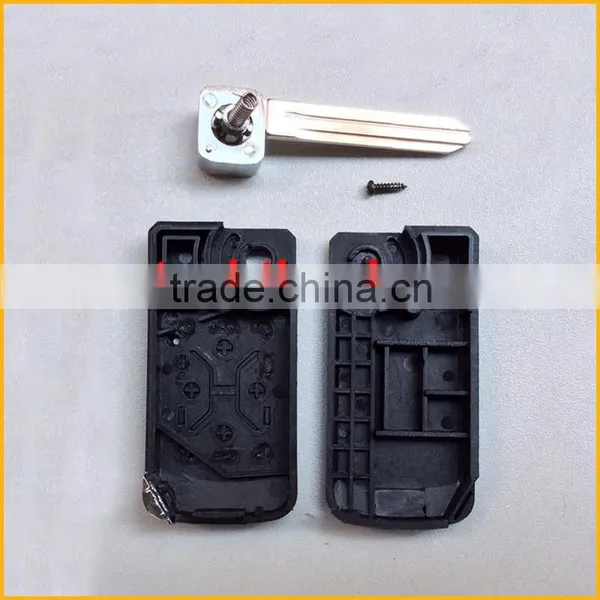 Small Size 2 Button Folding Flip Remote Key Case Shell for Toyota Corolla Remote Key Case Shell With Logo and Key Fobs photo-3