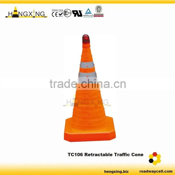 TC106 Road Block Color Cone Collapsible