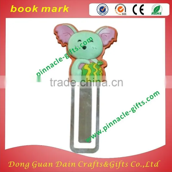 Soft Pvc 3d Animal Cute Dog Book Clip photo-3