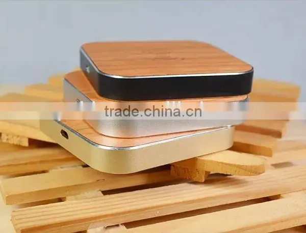 New Arrival Wood Qi Wireless Charger Pad For IPhone Samsung photo-3