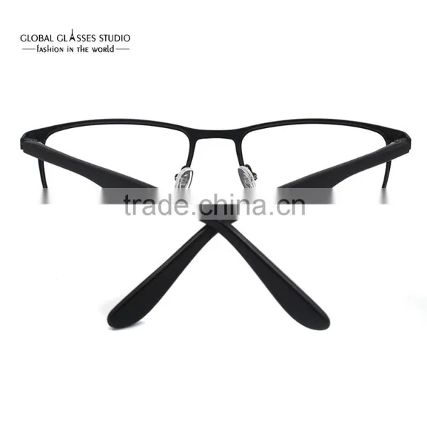 Simplicity Design Rectangle Eyeglasses Full Rim Optical Frame for Men Metal Eyewear Spectacle Glass SE763 photo-5
