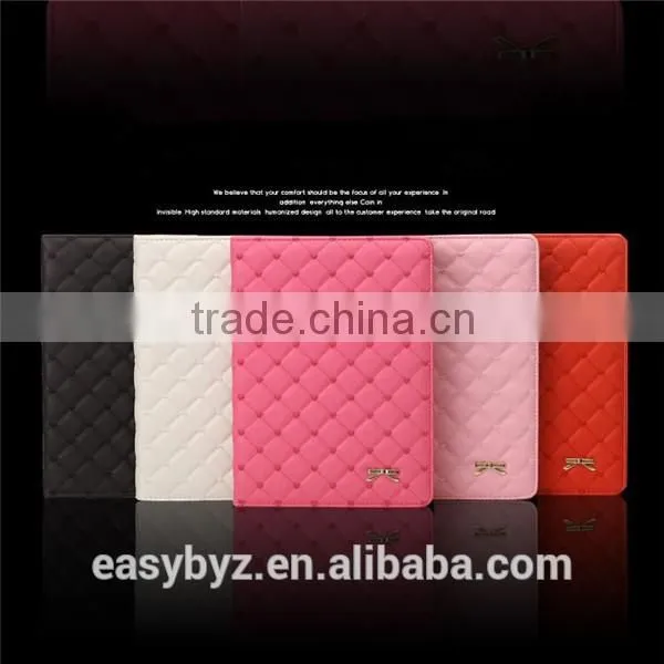 Rhombic Cordate Bow Case for Ipad,for Ipad Case,leather for Ipad Case photo-2