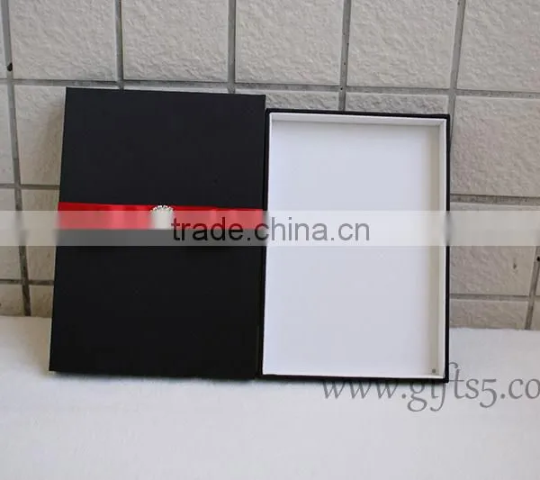 High Quality Black Wedding Gift Boxes for Invitation Cards photo-6