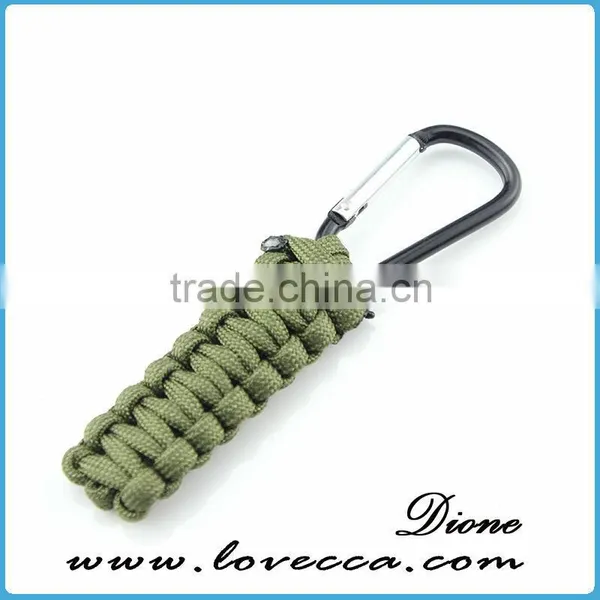 High Quality Custom Keychain With Logo Outdoor Survival Paracord Keychain photo-2