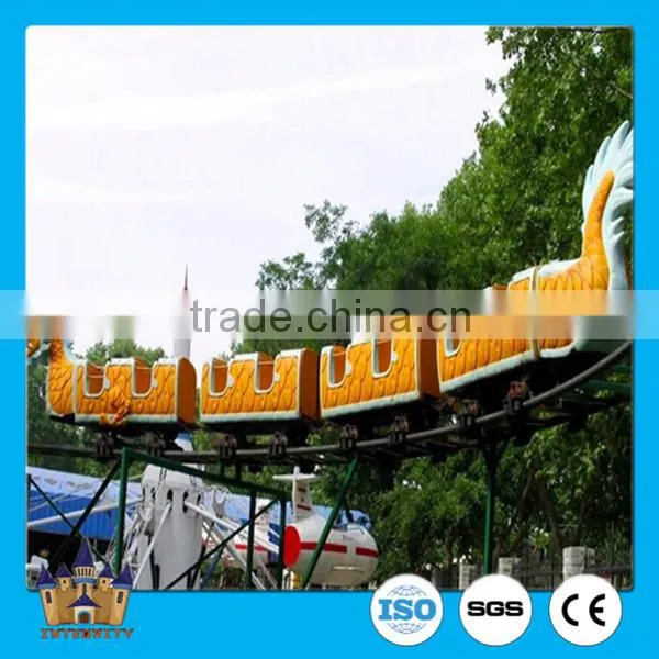 Fun Fair Game / Kids Game Slide Dragon Mini Roller Coaster for Sale photo-6