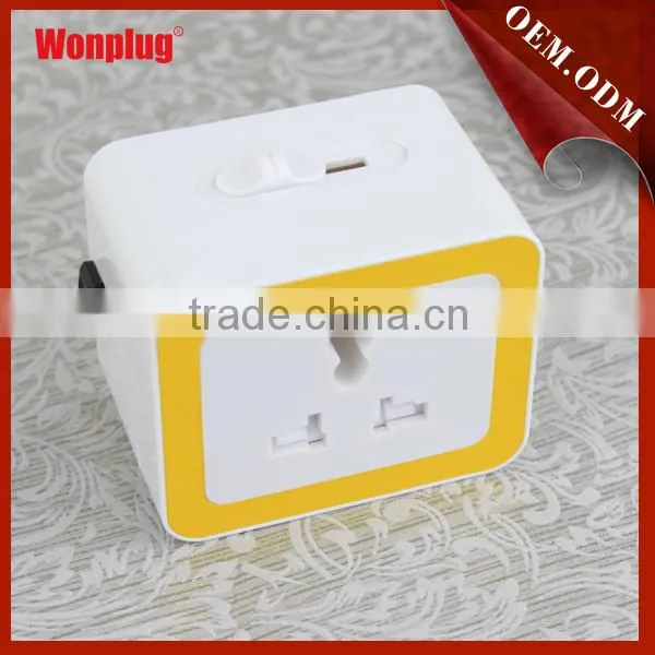 Walmart Gold Supplier Wonplug Patent 2015 New Arrival Dual Usb Travel Wall Charger photo-2