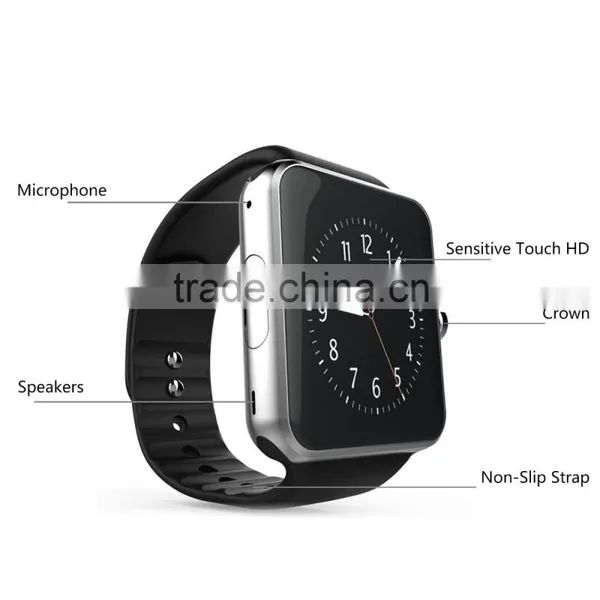TC066 Bluetooth NFC Waterproof Smart Watch Phone Mate For Android & IOS Push Message SIM TF Card Pedometer Sleep Monitoring photo-3