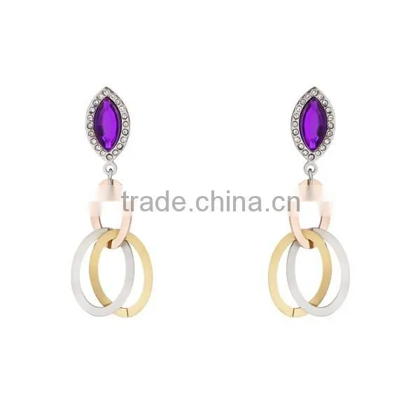 Charm Gold Plated Ear Rings / Earring for Women photo-6