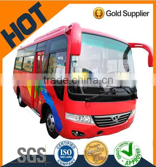 LOW PRICE Luxury Mini Bus 15-24seats 6m Diesel and CNG Length Bus for Sale photo-3