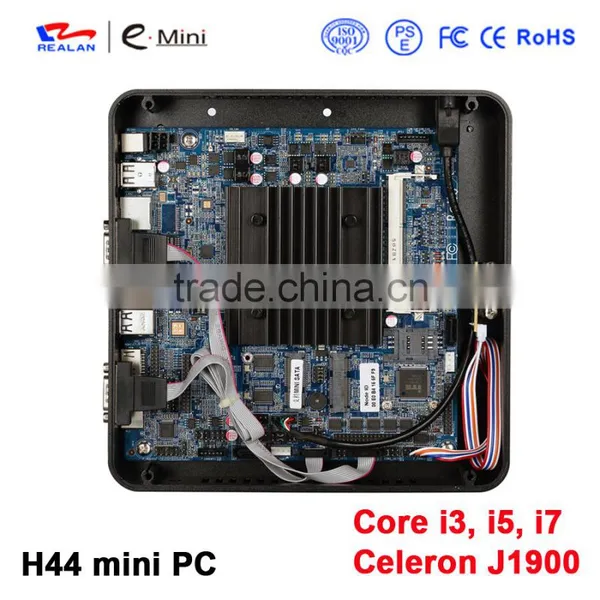 Realan H44-i7H45T1 ITX Mini PC i7 Support Win7 Win8 Win10 Linux photo-2