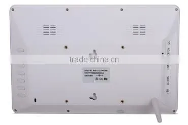 Black White 1280*800 12inch 16:9 Advertising Player With Remote Control photo-2