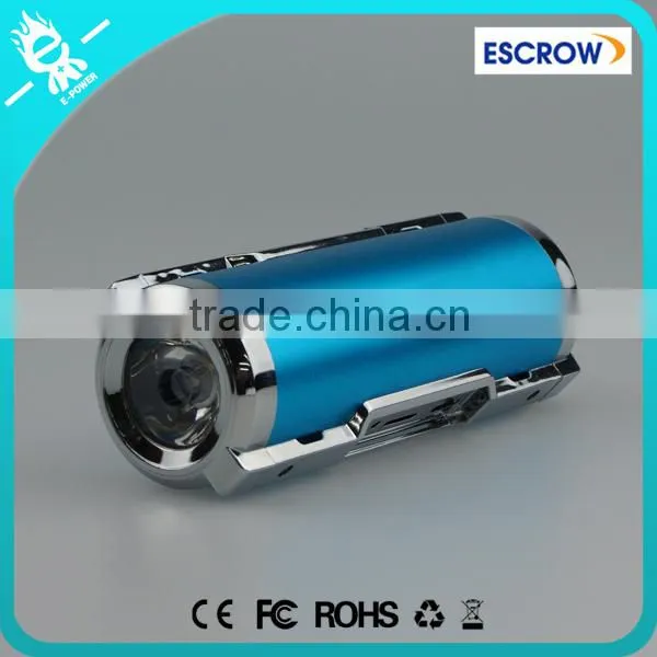 Business Style High Performance 5000mah Mobile Holder Loudspeaker New Power Bank With LED Torch photo-3