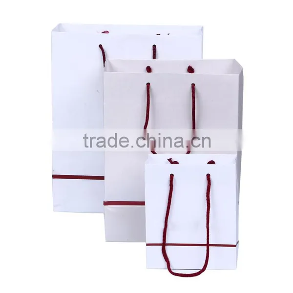 Different Size Jewelry Paper Bag With String Handle