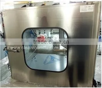 Laboratory Clean Transfer Window Electronic Interlock Pass Box for Pharmaceutical Cleanroom photo-2