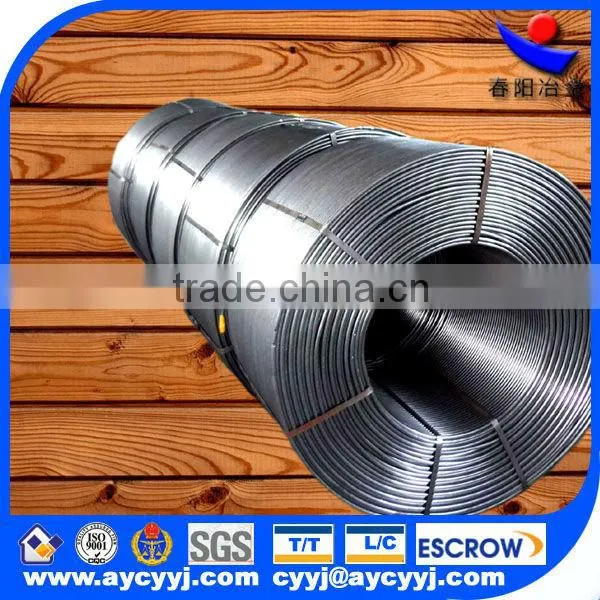 China Calcium Silicon Cored Wire Supplier Si50 Ca30 Made in Chinese Factory photo-2
