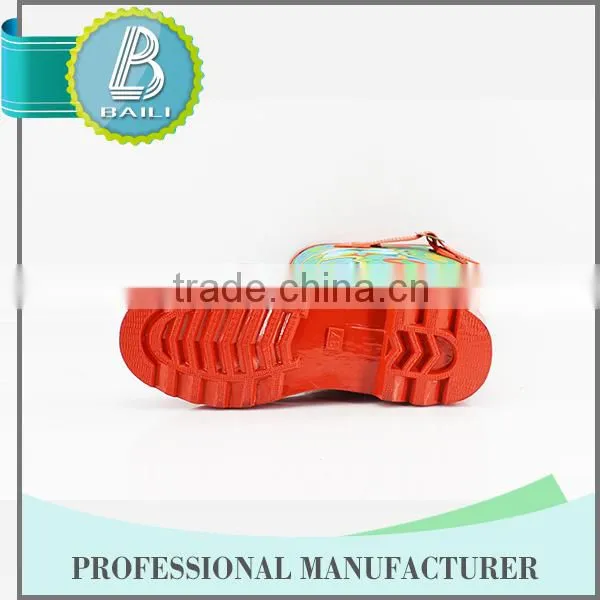 2016 Top Quality Useful Colorful Elephant Rain Boots photo-3