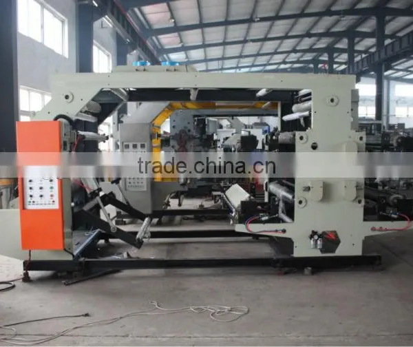 4 Colors Non Woven Roll Letterpress Flexo Printing Machine photo-2