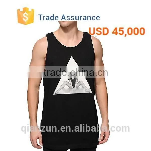 High Quality Blank Mens Tank Top Cheaper Price photo-5