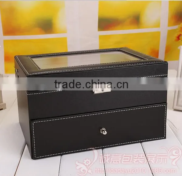 Chinese Factories Wholesale Custom PU20 Watches Boxes, Fashion Beautiful Gift Box photo-2
