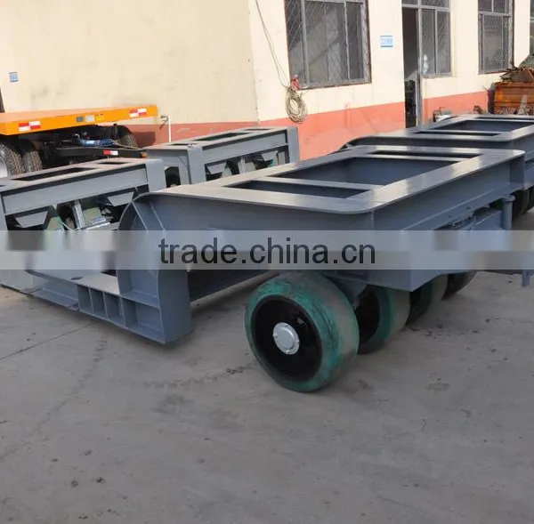Low Bed Semi Trailer/Heavy Duty Equipment Transport Semi Trailer photo-3