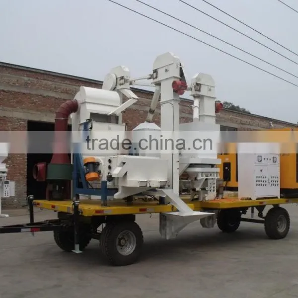 Mobile Type Maize Corn Millet Cleaning Line photo-6