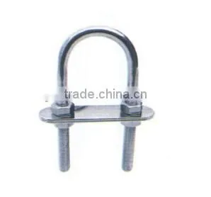 China U bolt and nut,Electric Galvanized u bolt and nut
