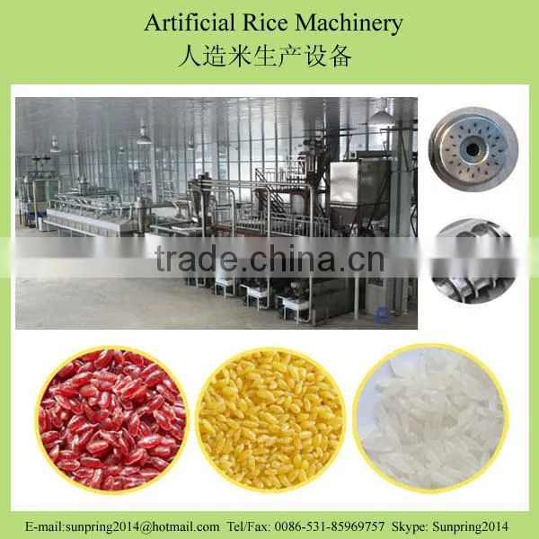 CE Certificate Artificial RIce Making Machine, Instant Rice Production Line for Sale photo-4