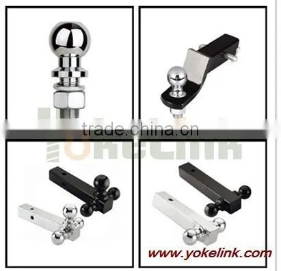 Black Powder Coated Various Size Hitch Ball Mounts photo-3