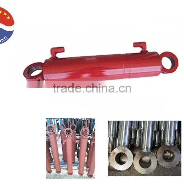 Bore 2.5 Inch Rod 1inch Stroke 28inch Double Acting Small Welded Hydraulic Cylinders for Trailer Manufacturer