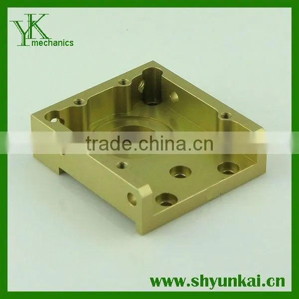 Brass Milling Parts, Brass Cnc Precision Machined Parts, Cnc Machining Work Service photo-2