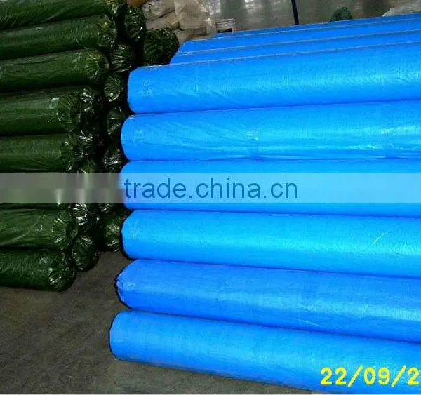 Waterproof Tarp/ Polyethylene Tarpaulin Roll Orange Blue Polyethylene Tarpaulin,hdpe Plastic Film Roll Factory photo-2