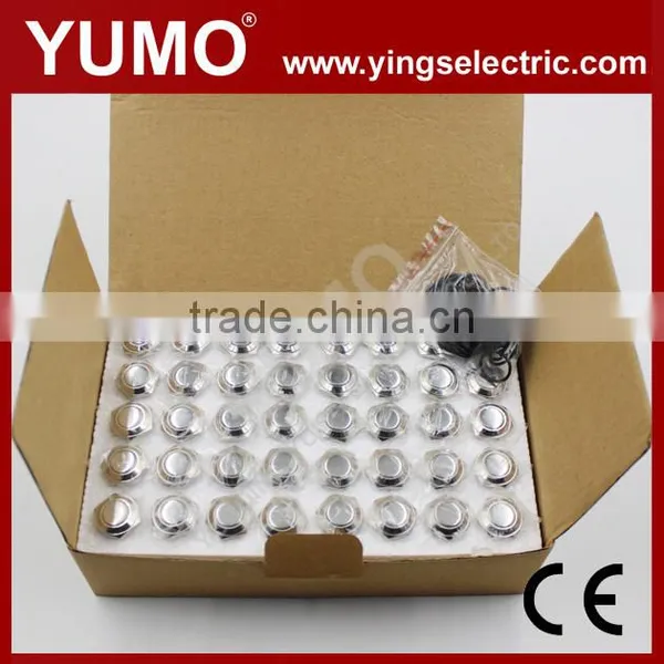 Hot Sale JS16F ROHS 16mm Flat Round IP65 Momentary Screw Terminal 2A/36VDC Push Button Switch Arcade Push Button photo-5