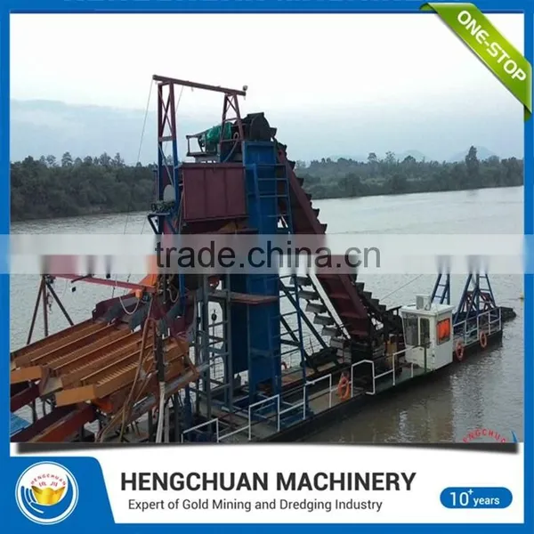 High Efficient Gold Dredger &amp Mining Equipment Chain Bucket photo-6
