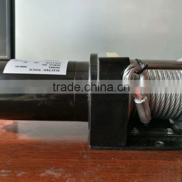 3000lbs Rocker Switch DC Electric Winch photo-4