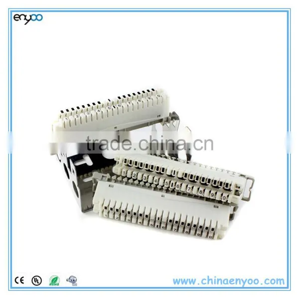 New White 10-Pair Telephone Krone Type LSA-PLUS IDC Connection Module photo-3