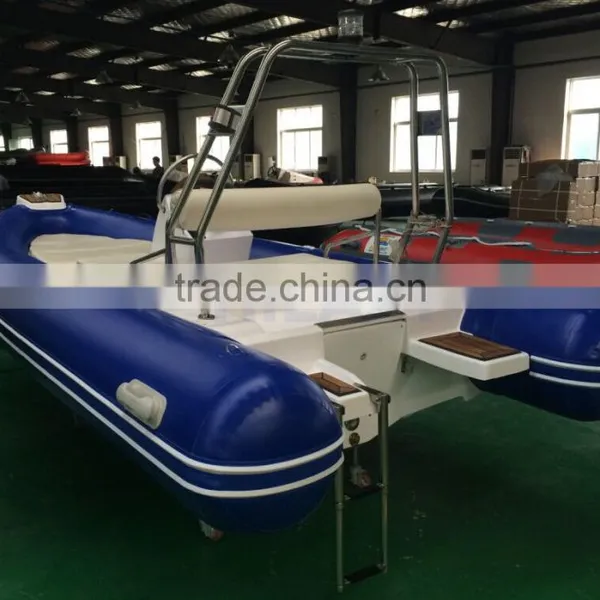 Rigid Inflatable Fiberglass Pontoon Boat photo-6