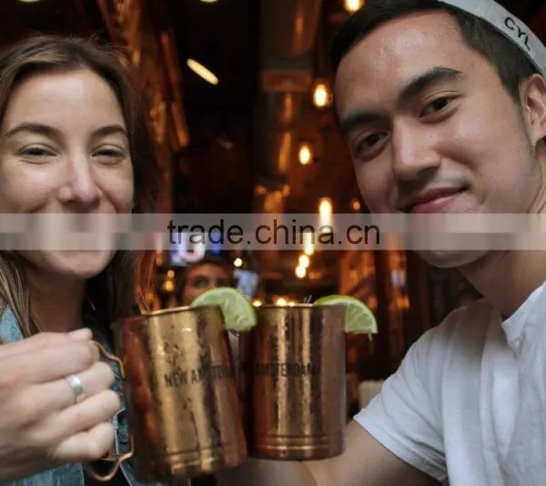 Copper Moscow Mule Mug, Stoli Vodka Copper Mug , Pure Copper Moscow Mule Mug photo-5