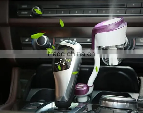 New Arrivals Second-generation Car Humidifier Aromatherapy Direct Charge With USB Interface Mini Humidifier photo-3
